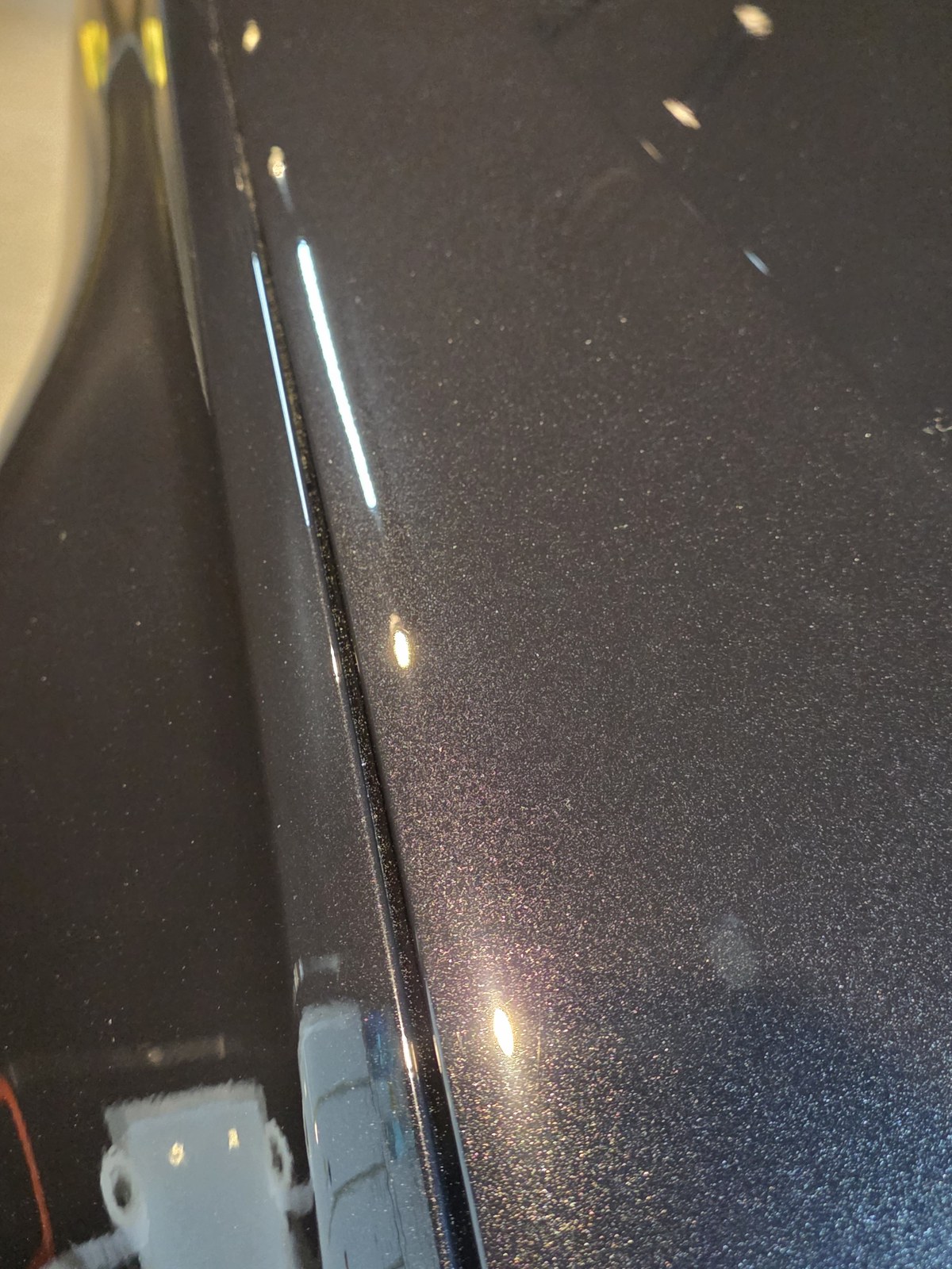 벤츠 S500 검정 패널 광택 후 반사 - 부산 광택