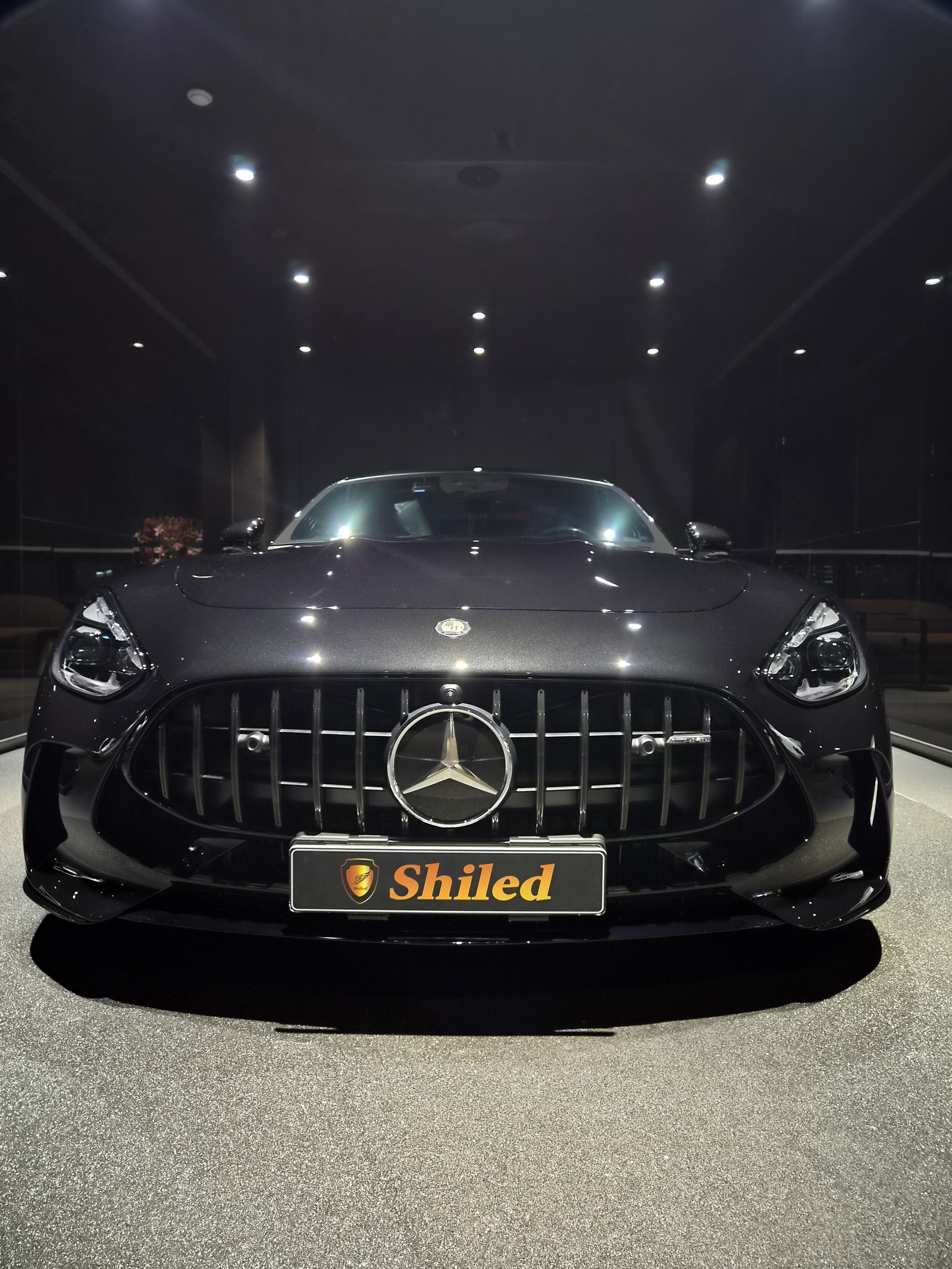 메르세데스-AMG GT63 검정 신차 F5 유리막코팅 - 부산 쉴드광택 전면