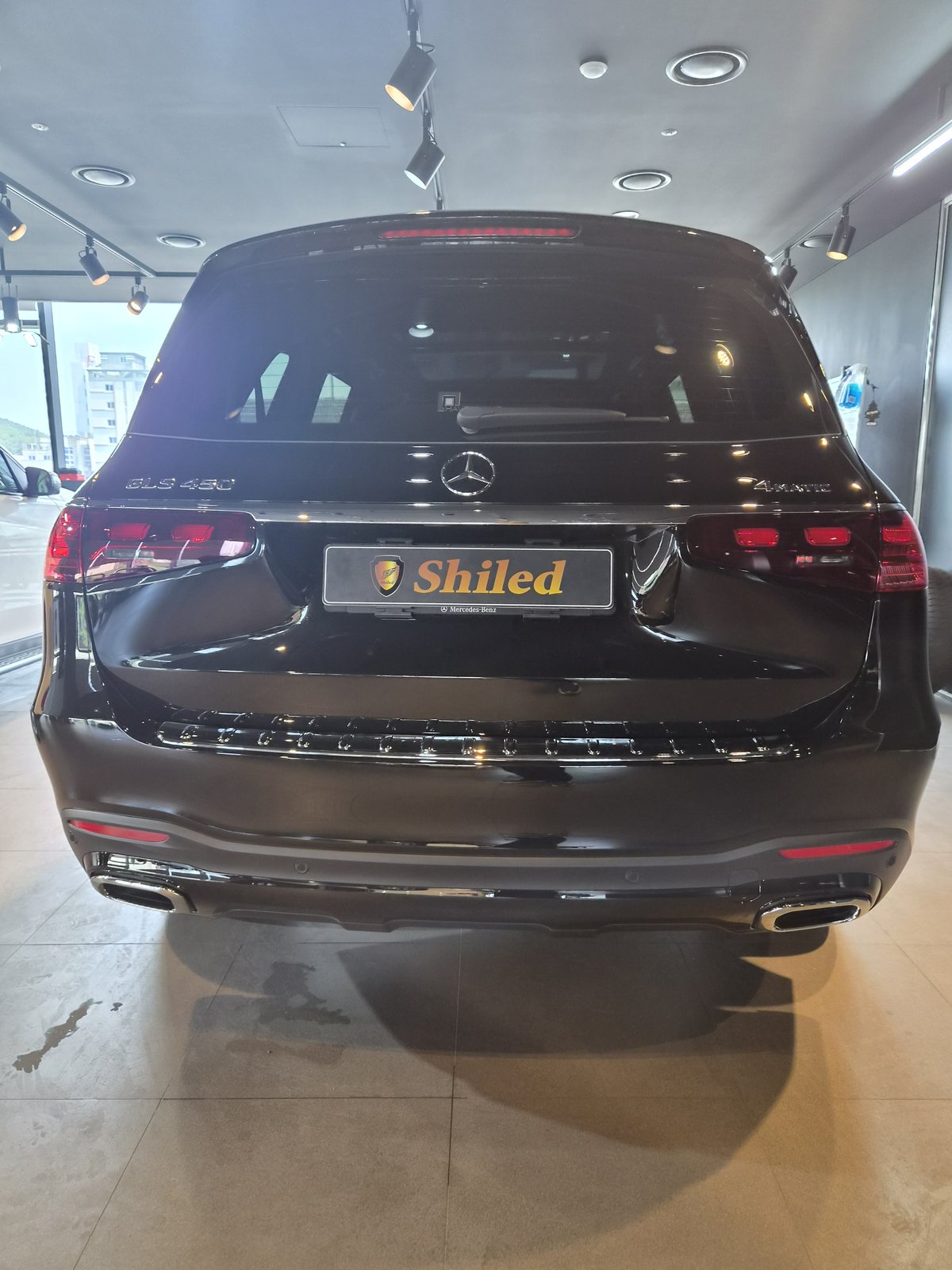 유리막코팅 GLS450 검정 후면 - F5 유리막코팅