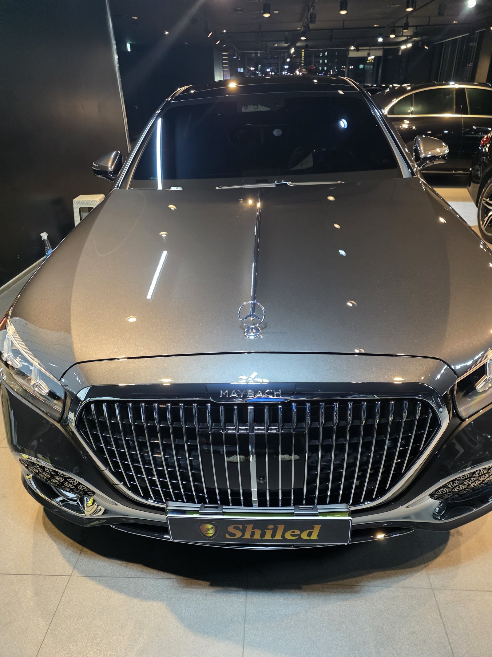 마이바흐 S580 신차 전측면 - 부산 유리막코팅